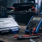Tester boitier BPGA : 12V entrée, 0V sortie