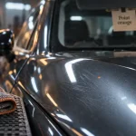 Enlever petit point de rouille sur carrosserie : point orange sur vernis lisse