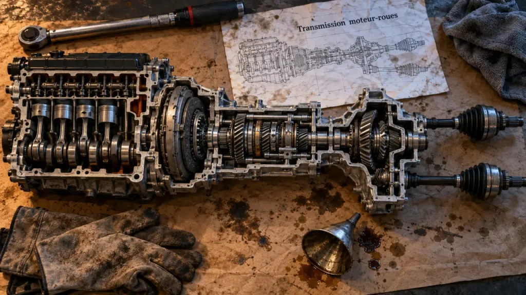 Transmission voiture : du couple aux roues, les signes qui doivent alerter