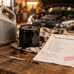 Vidange ou révision : huile et filtre moteur pour l’entretien